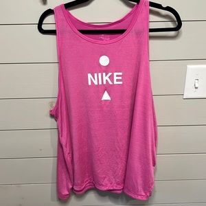 Nike Pink Plus Size Tank